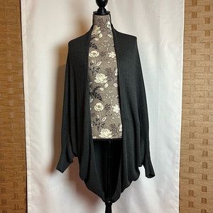 Mossimo Charcoal Grey Cocoon Sweater in XL